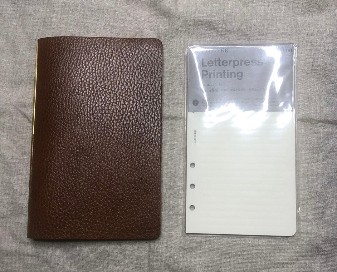 【イベント限定】PLOTTER プロッター バイブルサイズ ブラウン