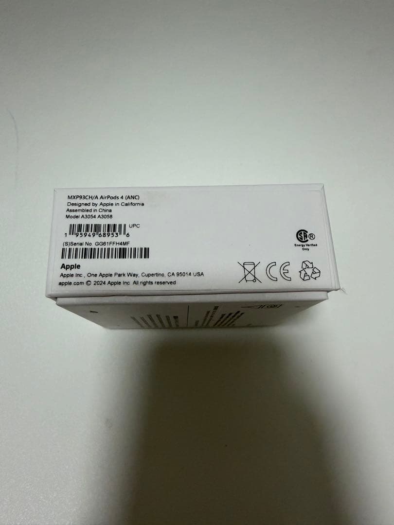 AirPods 4 (第4世代) アクティブノイズキャンセリング