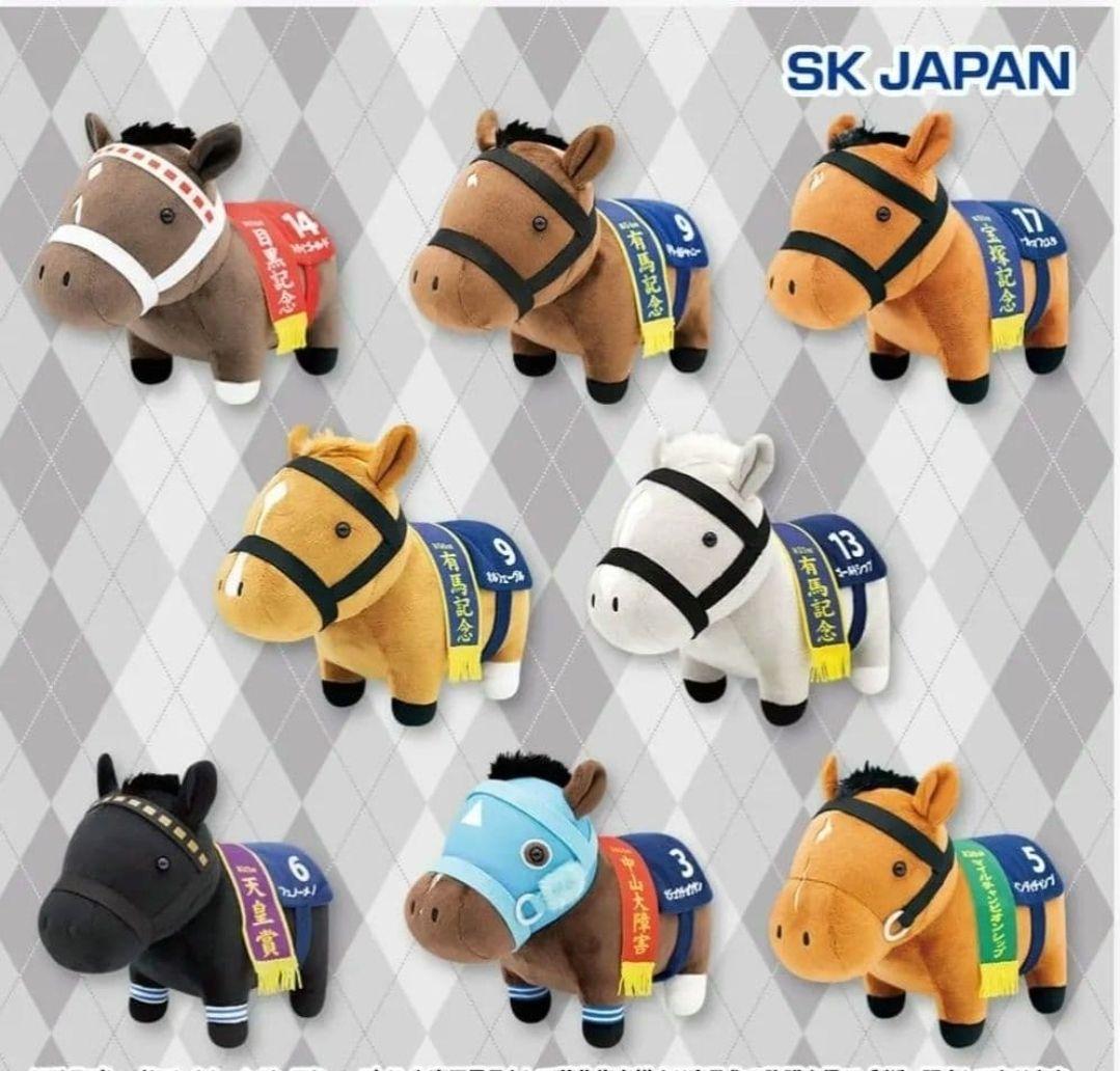 デ*ト様 サラブレッドコレクション　OKぬいぐるみ6　8種セット　楽市楽座限定