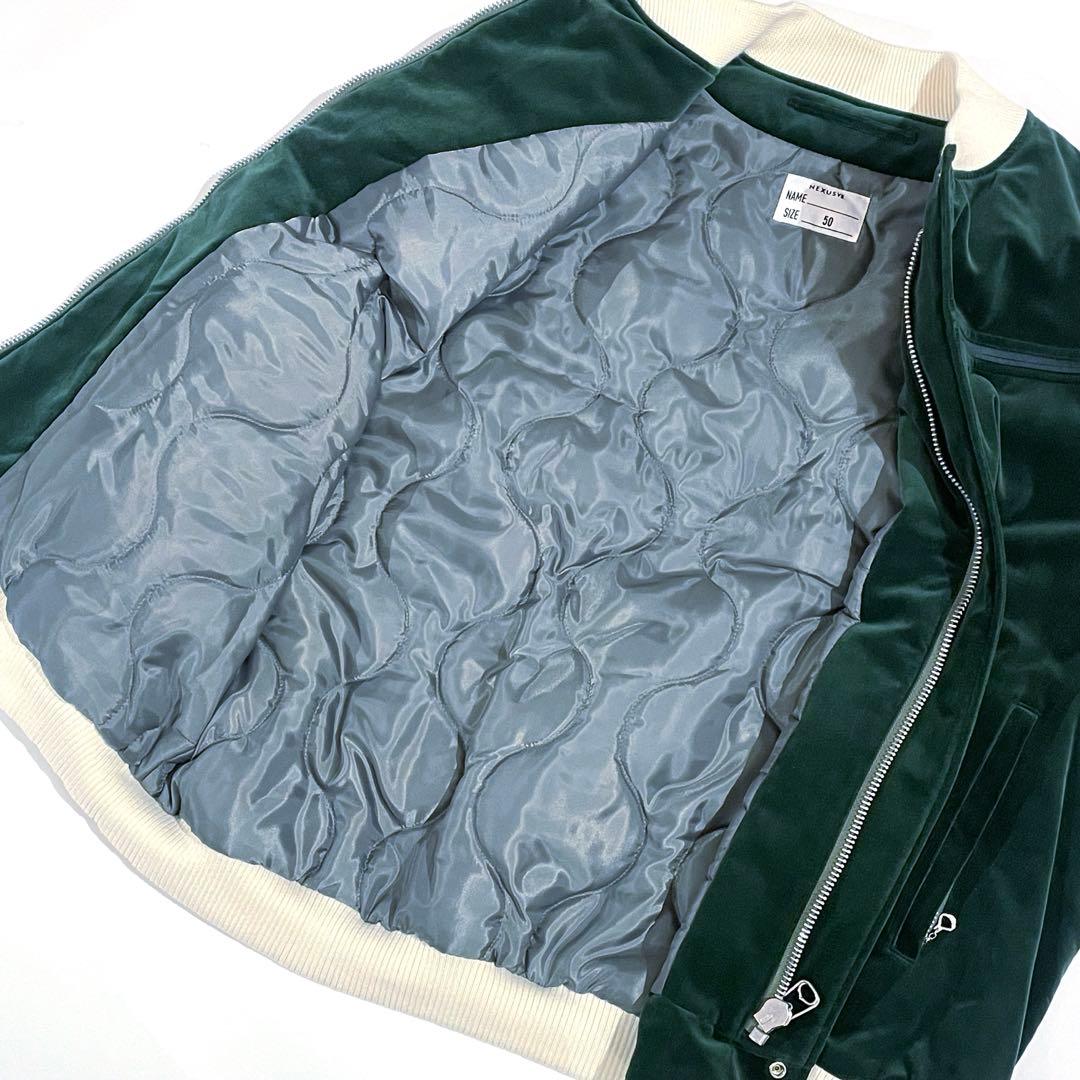 Nexusvii nexus7 ダービージャケット 50 XL グリーン 緑