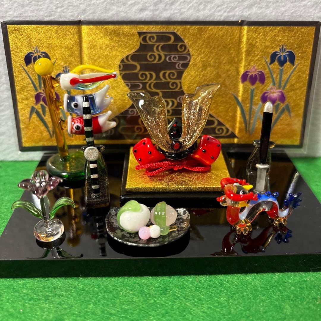 ぷく　ガラス細工　ミニチュア