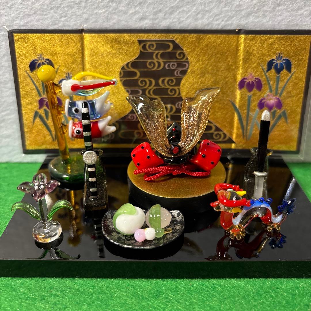 ぷく　ガラス細工　ミニチュア