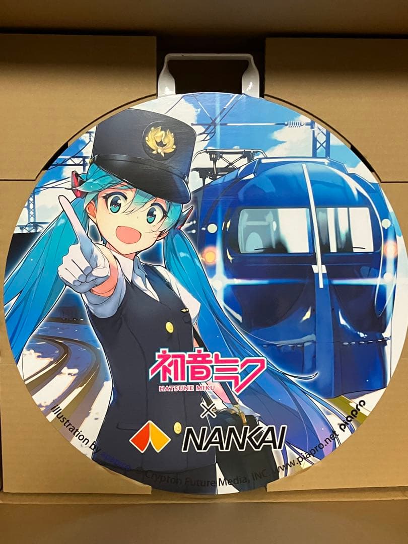 初音ミクｘ南海電車 実物大45cm ヘッドマーク