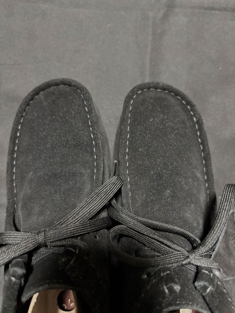 CLARKS Wallabee ゴアテックス ブラック