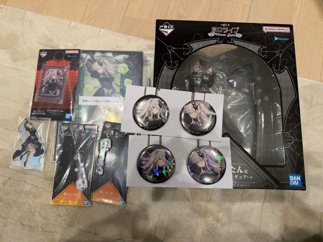 ホロライブ 一番くじ 獅白ぼたん　フィギュア　他　 全8種