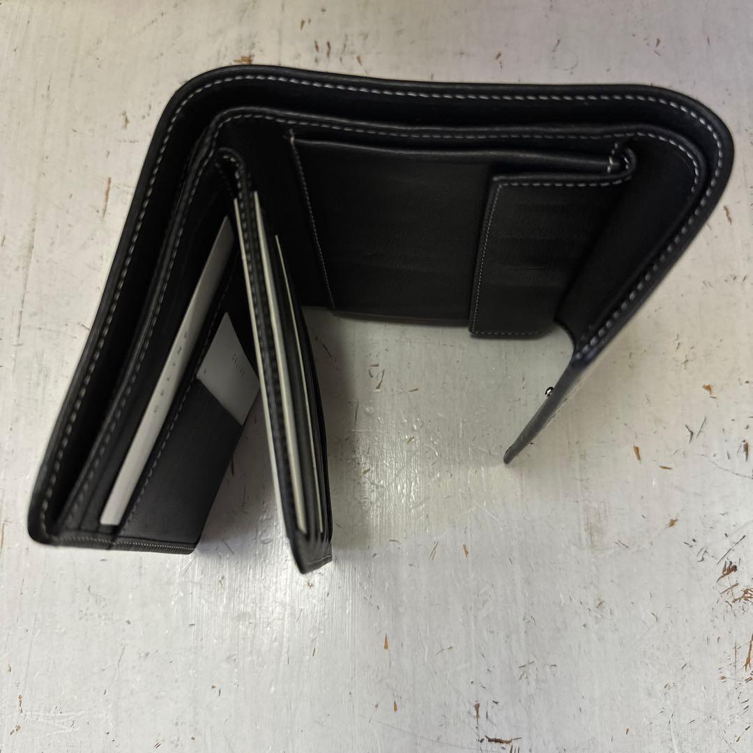 【新品タグ付】カ73 CELINE セリーヌ　三つ折り財布　黒/ブラック