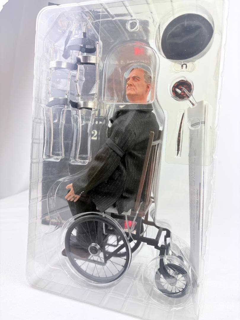 F.Dルーズベルト フィギュア Drastic Plastic WWII 車椅子