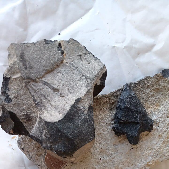 握り斧　石斧　尖頭器セット　剥片 石器　入門編　　191