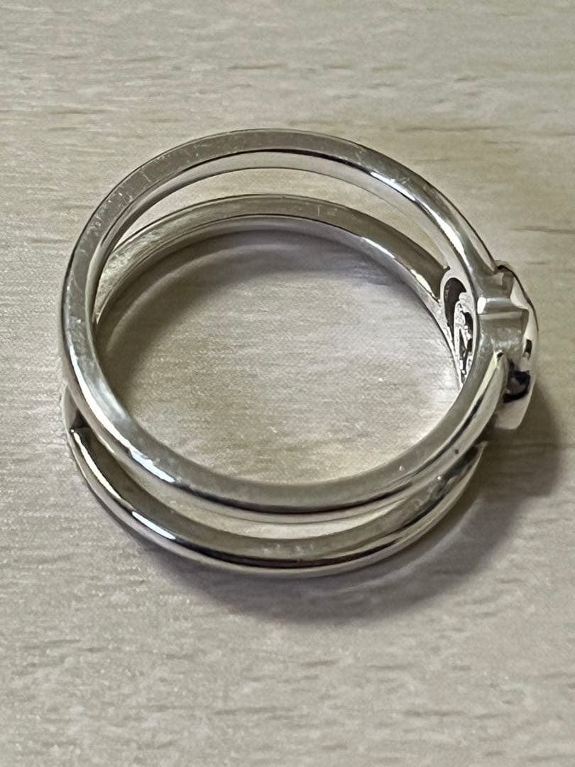 あ*あ様 グッチ　GUCCI 指輪　ダブルリング　8号