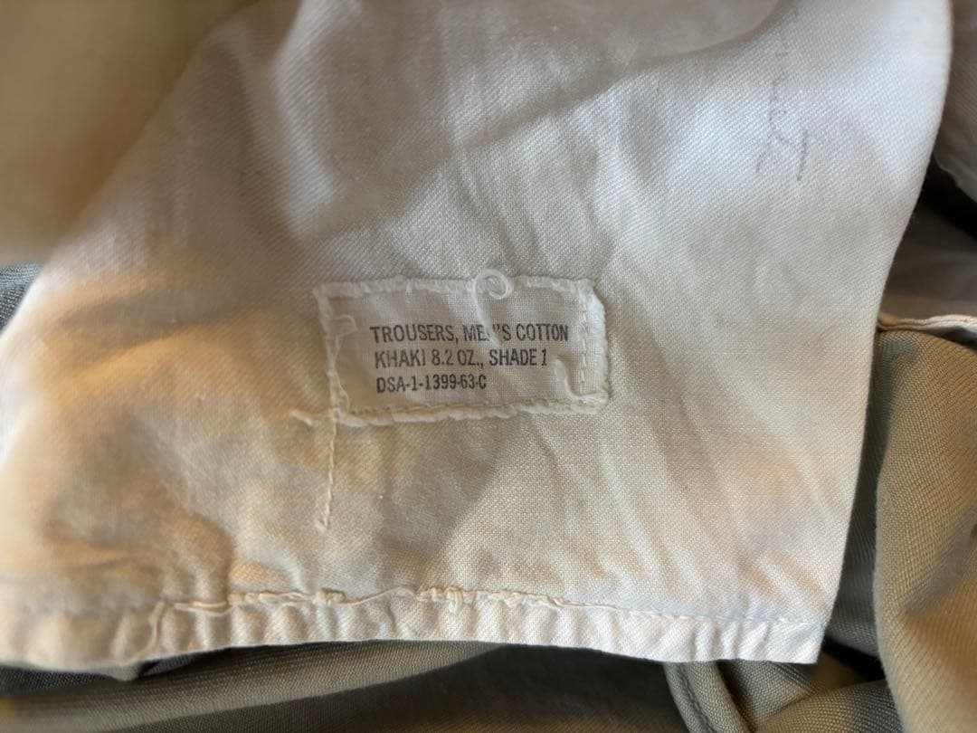 60sアメリカ軍チノパン