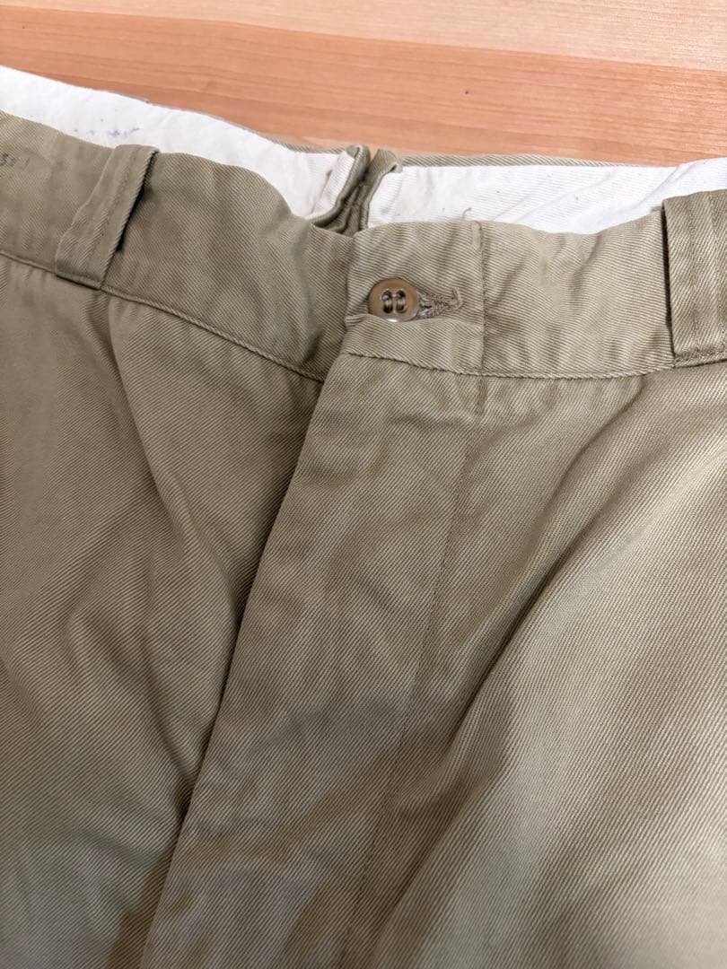 50s 60s チノパン 軍チノ US ARMY ミリタリー ヴィンテージ
