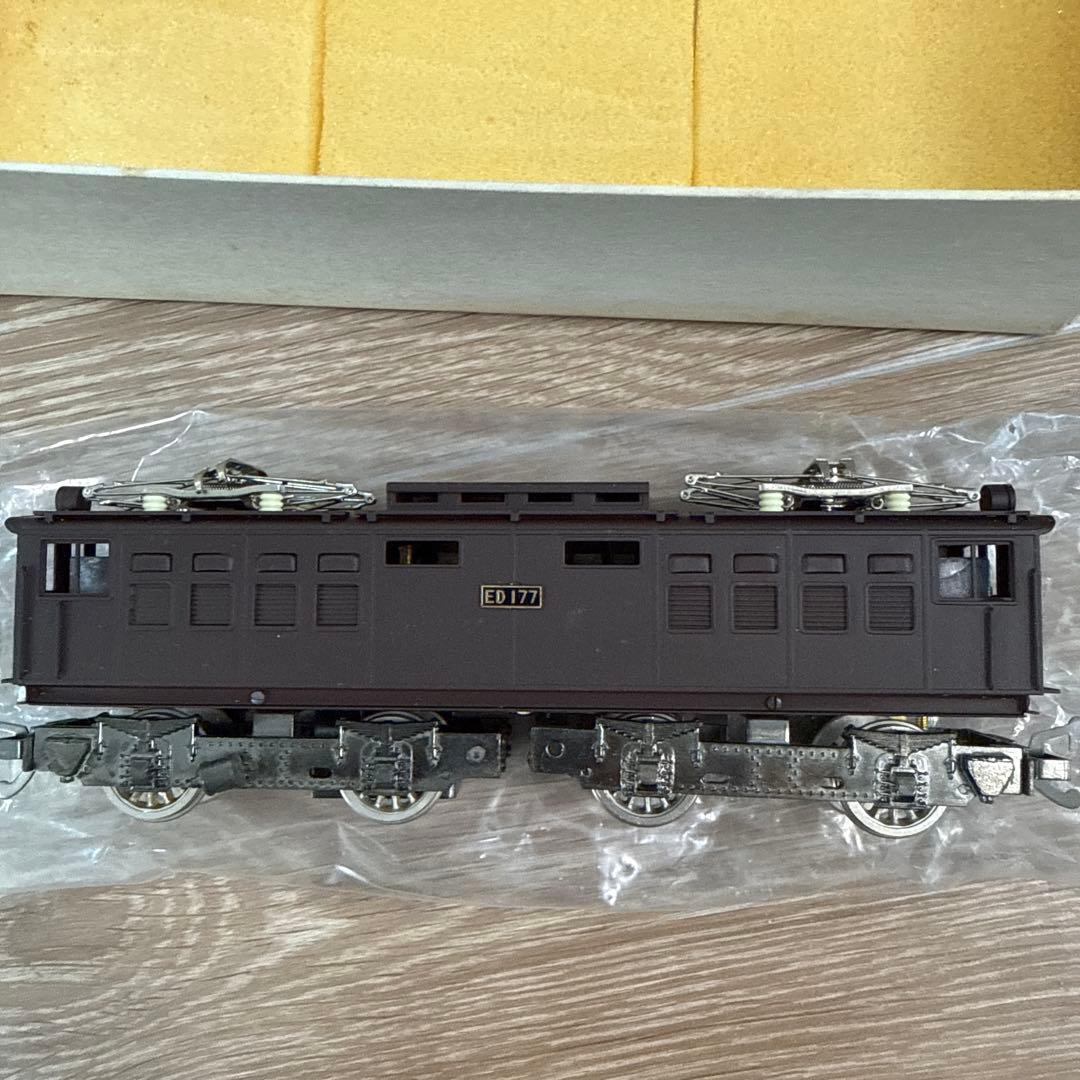 【希少】つぼみ堂模型店 ブラス ED17 HOゲージ 塗装済完成品 真鍮モデル