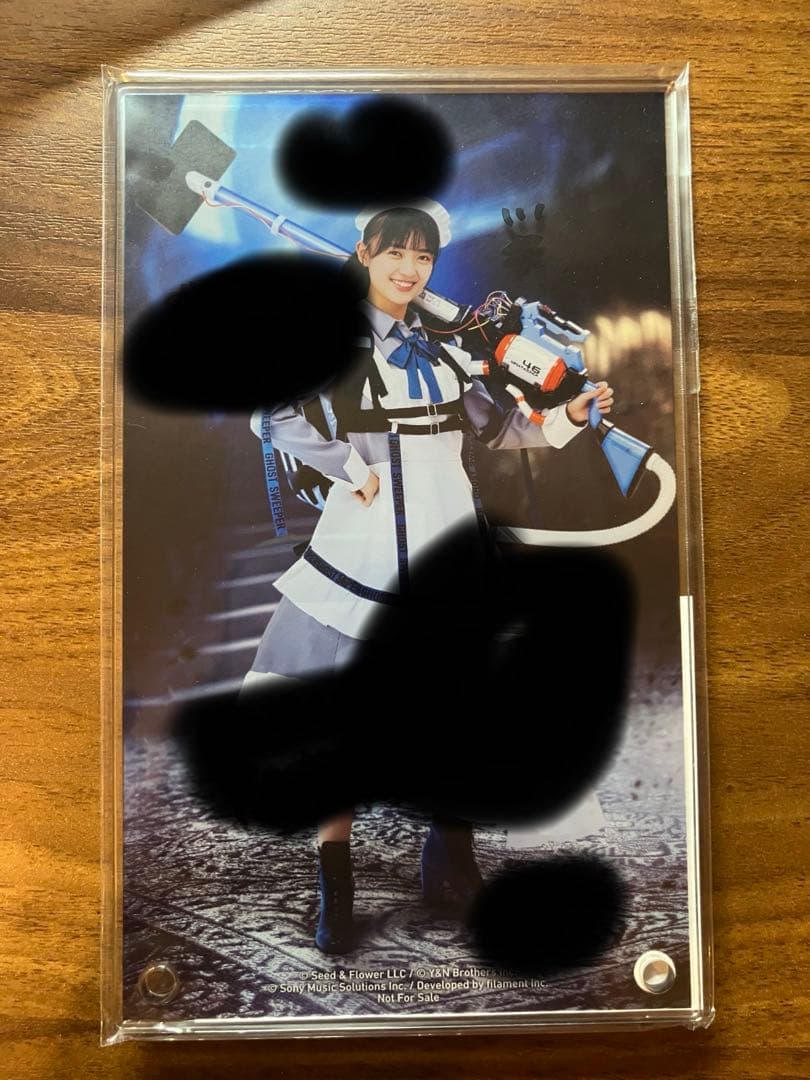 【非売品】ひな図書 サイン入りアクリルアートパネル 平尾帆夏