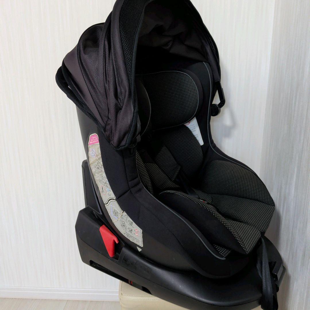 【美品】マムズキャリー　ISOFIX B-900 ターン・レジェFIX グレー