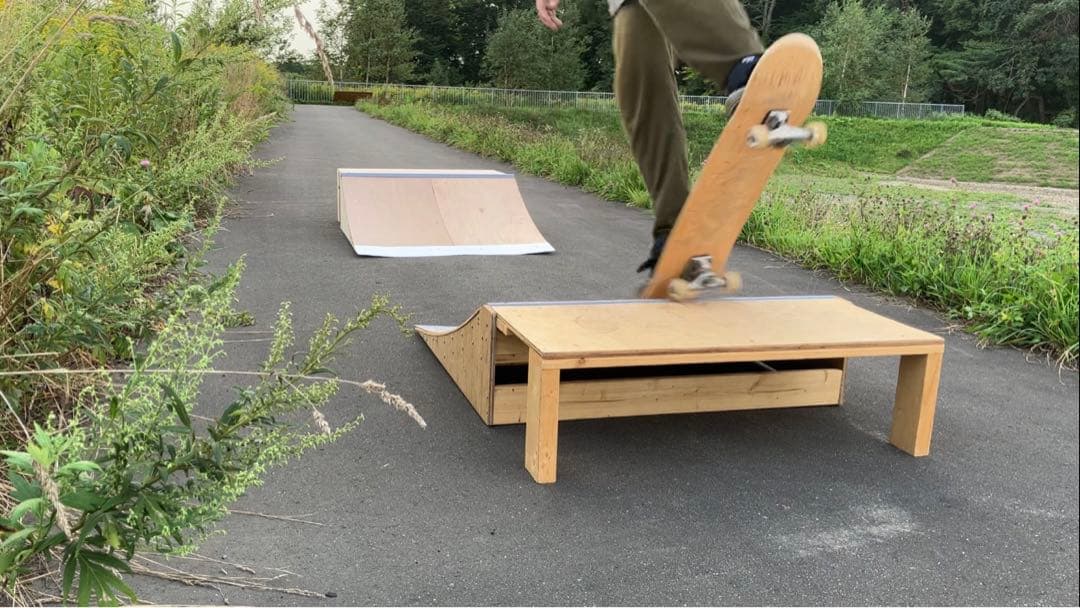 スケボー　ランプ　組み立てキット　Sサイズ　セクション　ミニランプ　#スケボー