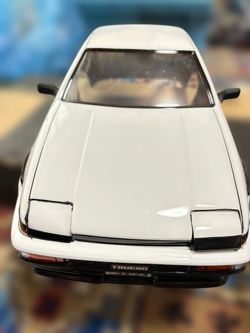 1/10RC用 トヨタ AE86 スプリンタートレノ 2ドア ライト開閉カスタム