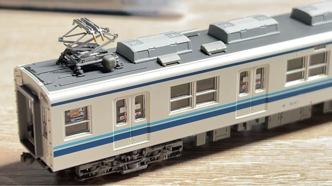 【中古】KATO 東武8000系 ディテールアップ加工済み８両
