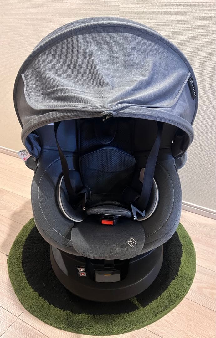 エールべべ（カーメイト）　クルット6i プレミアムエアリー　デニムグレー