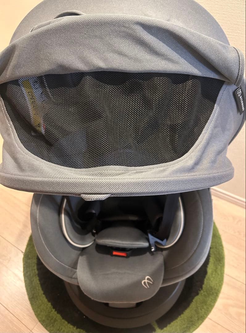 エールべべ（カーメイト）　クルット6i プレミアムエアリー　デニムグレー