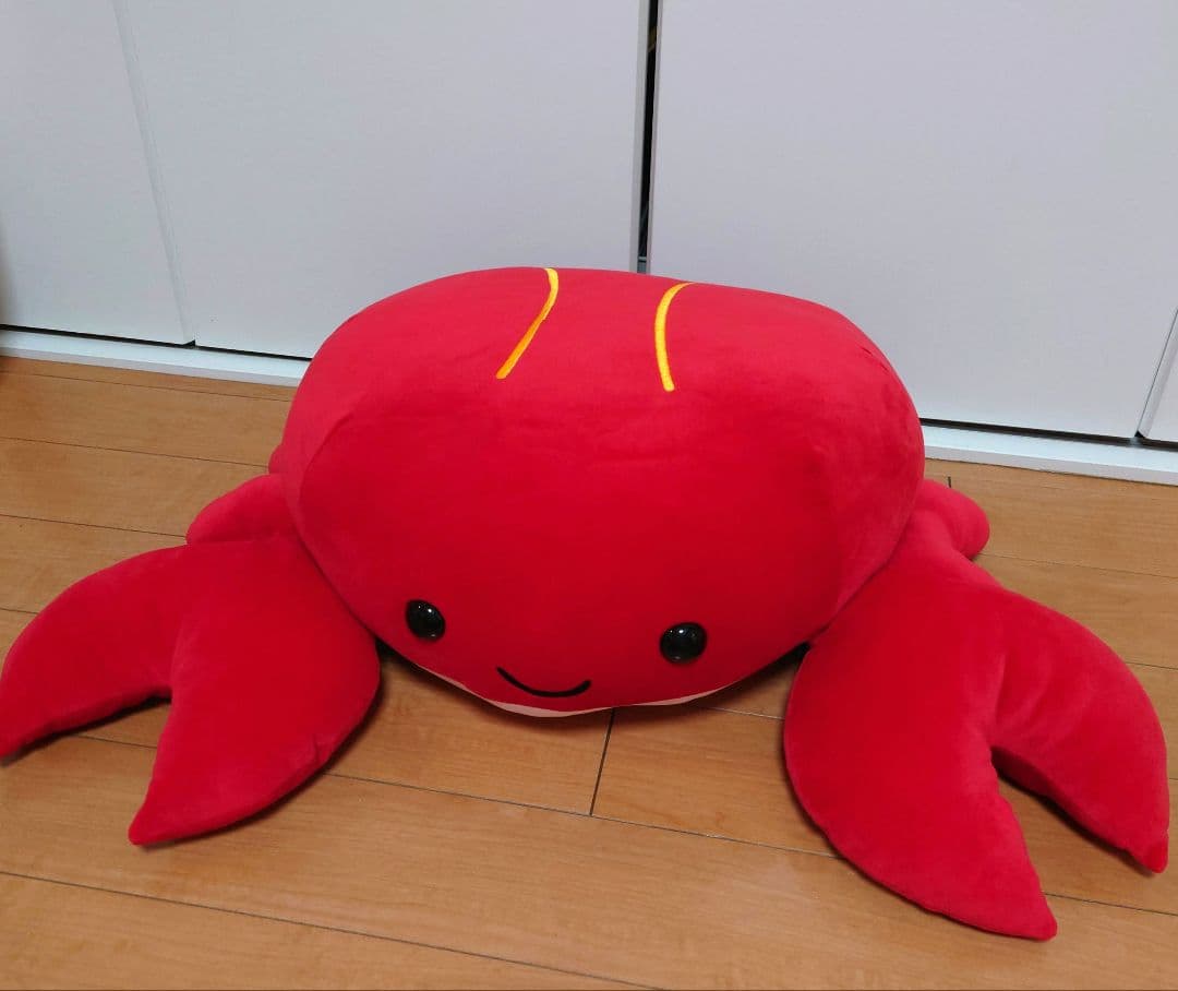 【最終値下げ！】　かにくじ　ハッピーマリン　特賞　特等　特大ぬいぐるみ