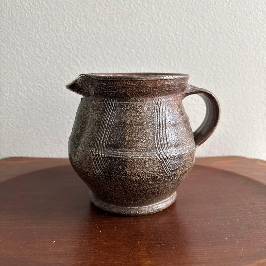 塩釉 ピッチャー 民藝 濱田庄司