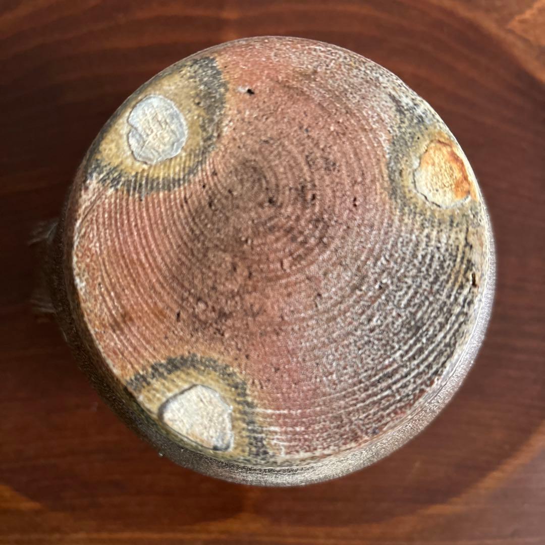 櫛掻き ピッチャー 塩釉 民藝