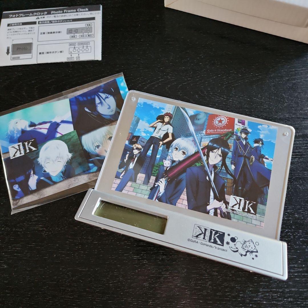 アニメK フォトフレームクロック デジタル時計