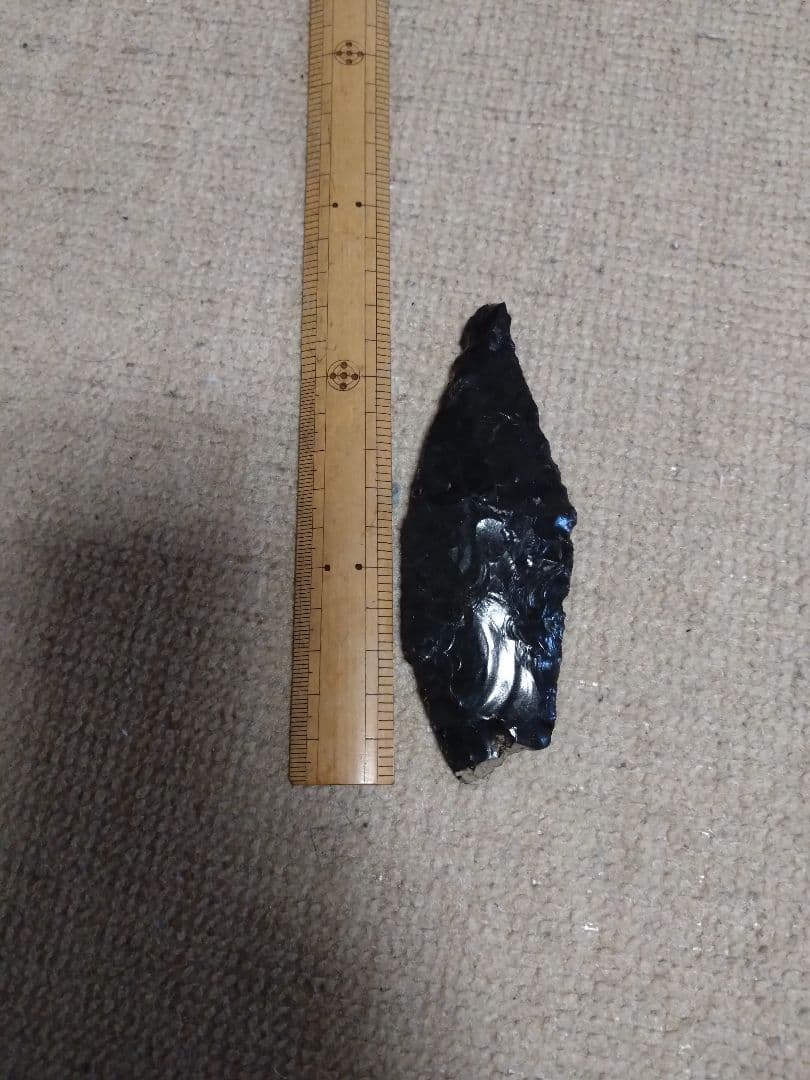 黒曜石 天然石 矢じり　3つセット