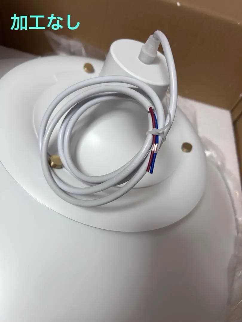 wtnbrn様用 ルイスポールセンPH5リプロダクト　ホワイト50cm 加工あり