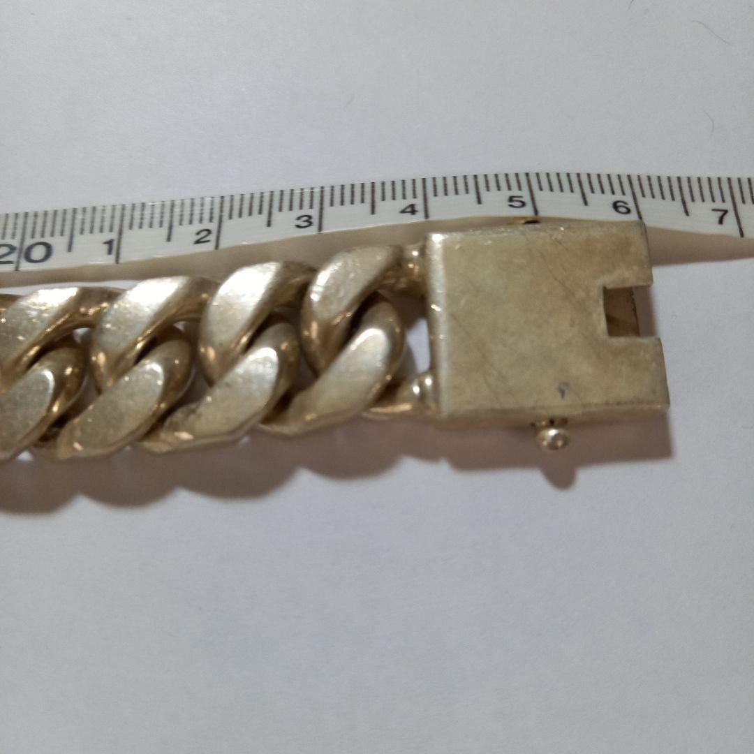 シルバー 925 ブレスレット 約170.8～9g　超太め　銀塊