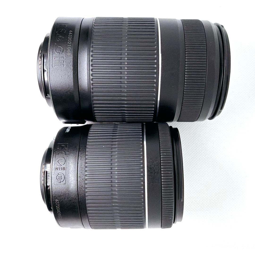 【ほぼ新品】Canon EOS Kiss X7 ダブルレンズ キャノン♥️初心者♥️