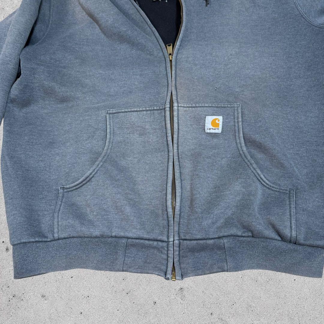 【Carhartt】雰囲気抜群のフェード感希少XLサイズ＆裏サーマル地