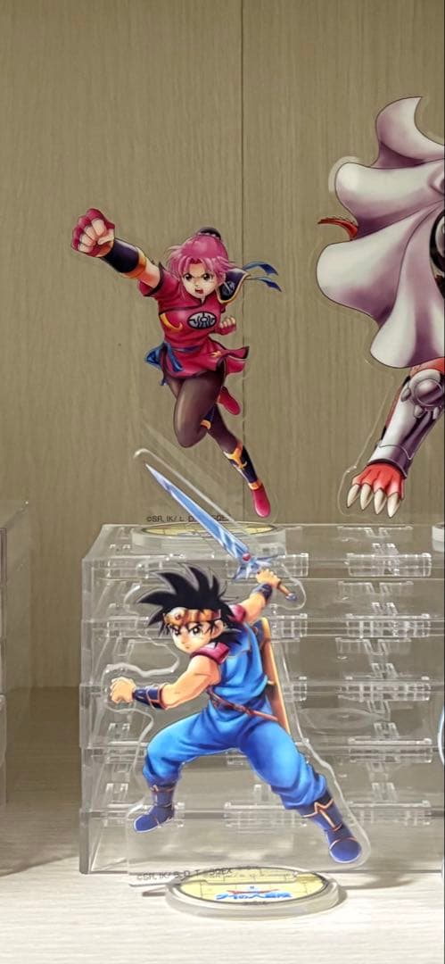 ドラゴンクエスト ダイの大冒険 アクリルスタンド＆レオナ姫 キーホルダー