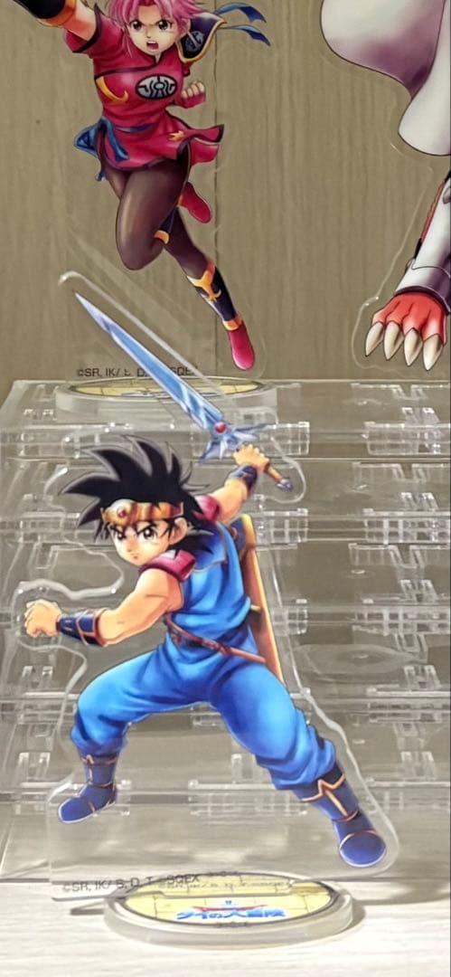 ドラゴンクエスト ダイの大冒険 アクリルスタンド＆レオナ姫 キーホルダー