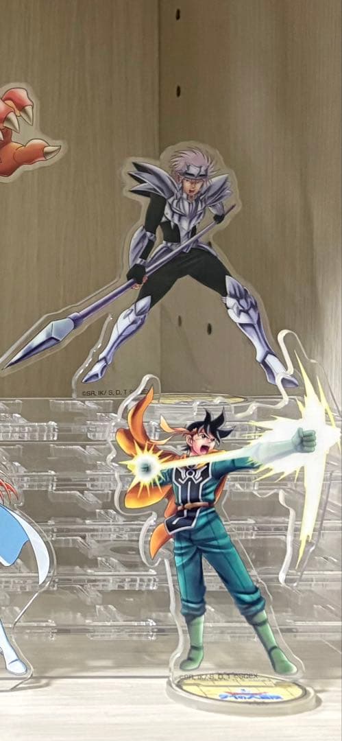 ドラゴンクエスト ダイの大冒険 アクリルスタンド＆レオナ姫 キーホルダー