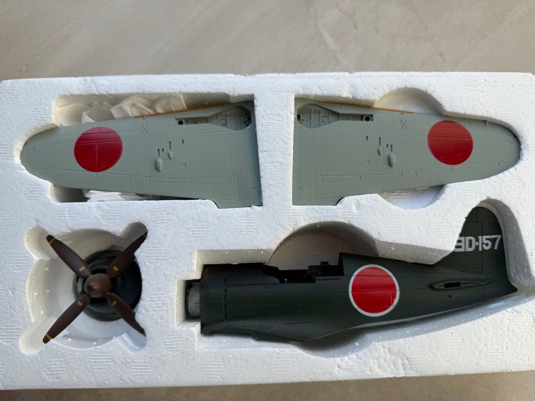 マルシン工業【3機まとめて】局地戦闘機雷電、局地戦闘機紫電改、一式戦闘機隼