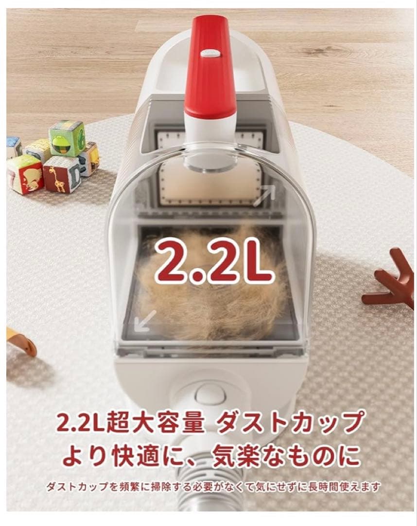 【未開封】ペット用 グルーミングセット バリカン 犬 猫　美容器 自動吸引