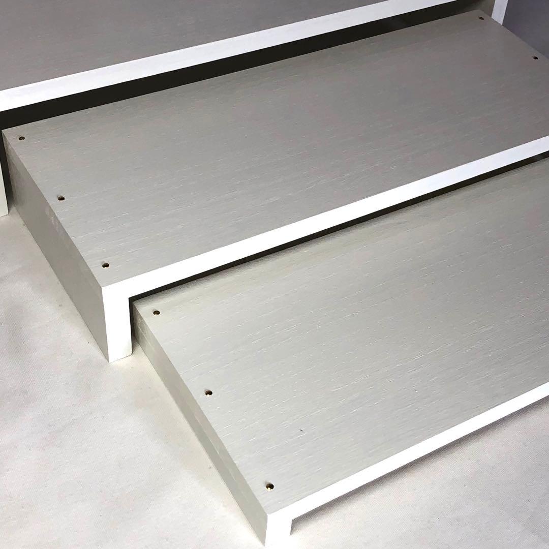 ♡ひ　トランク型什器　ディスプレイ台　２点　イベント什器　アクセサリー什器