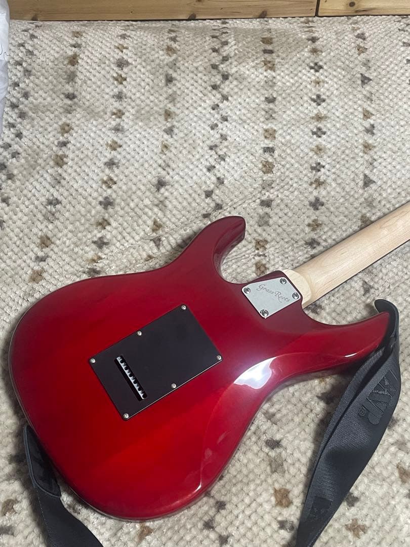 Grass Roots エレキギター レッド