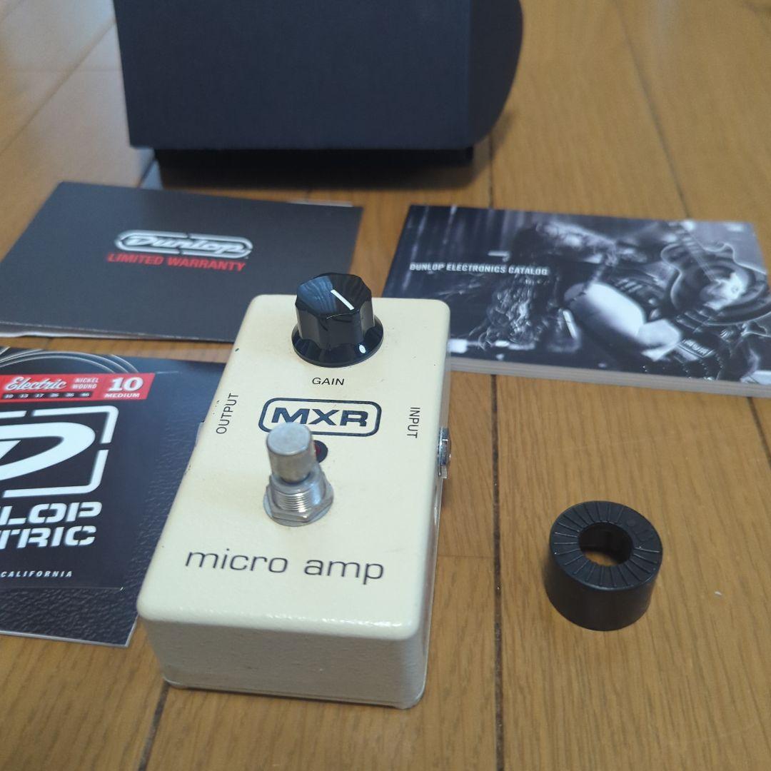 MXR M133 Micro Amp 動作品　外箱付