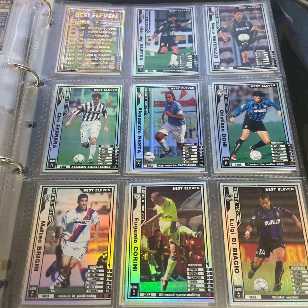 wccf footista 2001-2002 フルコンプ　バインダー