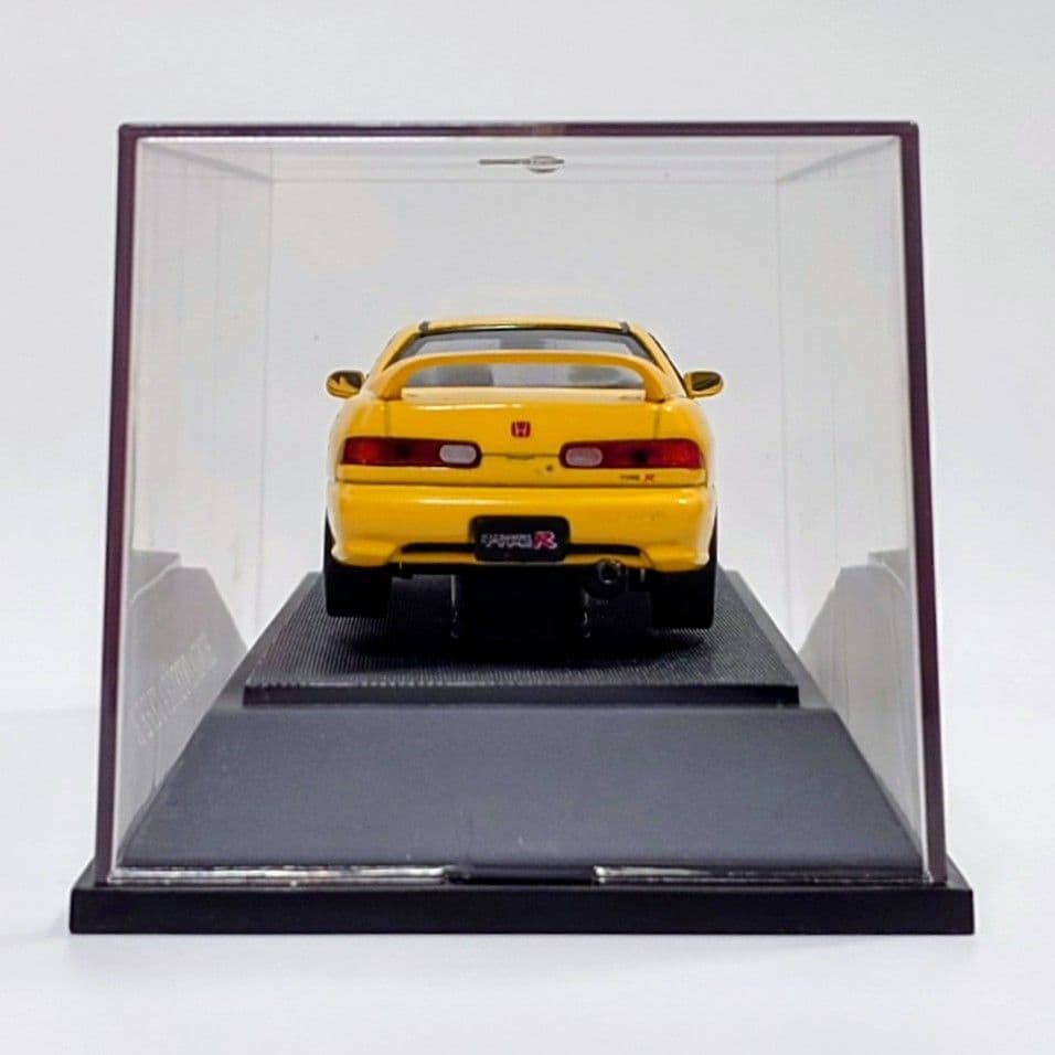 ミニカー EBBRO 1/43 HONDA INTEGRA TYPE-R YELLOW