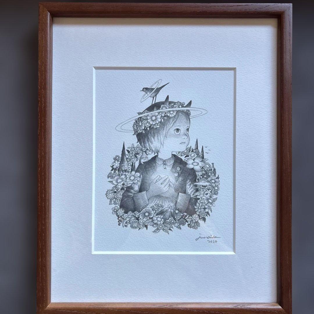 s*d様 junaida 複製画　ともしび