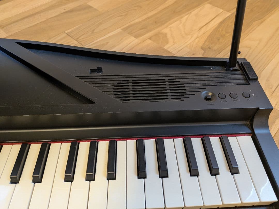 KORGMICROPIANOマイクロピアノミニ鍵盤61鍵 ブラック自動演奏可能