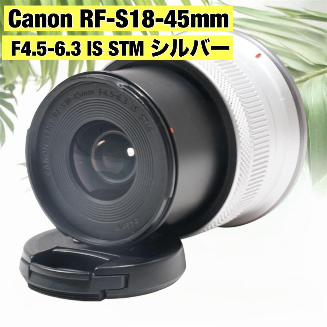 Canon RF-S18-45mm F4.5-6.3 IS STM シルバー