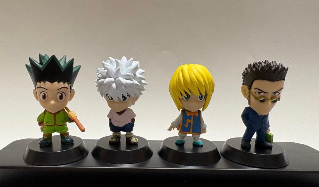 【未開封】HUNTER×HUNTER アニメヒーローズ　メインキャラ4体セット