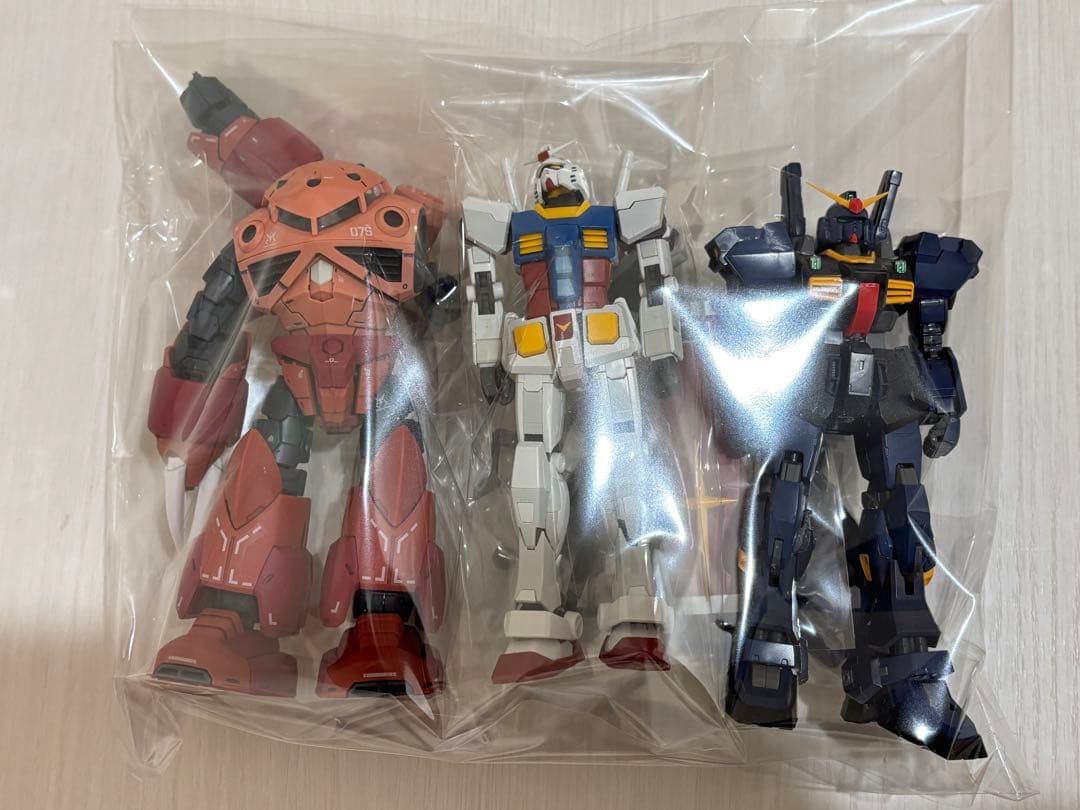 ④ジャンクプラモデル ガンプラ系・MG リックディアス・MGガンダムマークⅡ 他