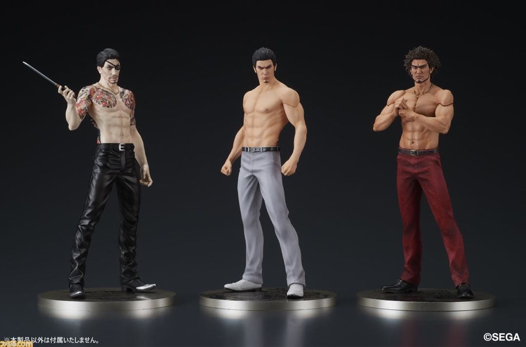 DIGSTA フィギュア 桐生一馬 真島吾朗 春日一番3体セット限定特典付