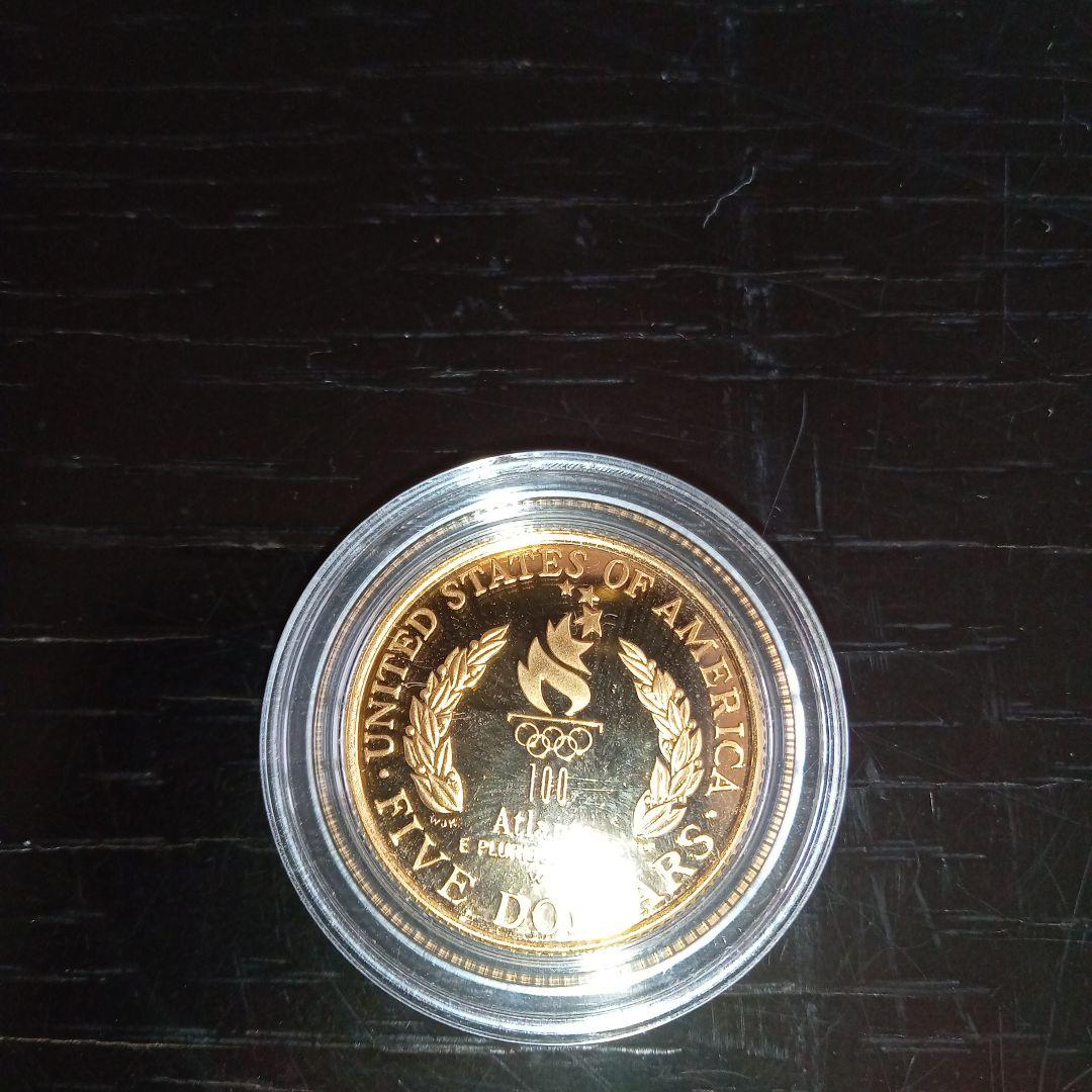 1996年アトランタオリンピック セット 金貨、銀貨、銅貨4枚セット