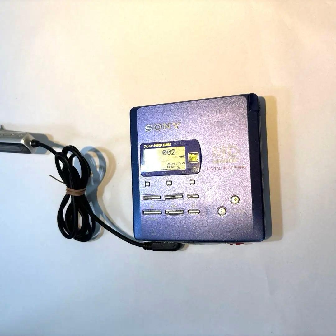 【タイムセール中古】ソニー MDウォークマン MZ-R55
